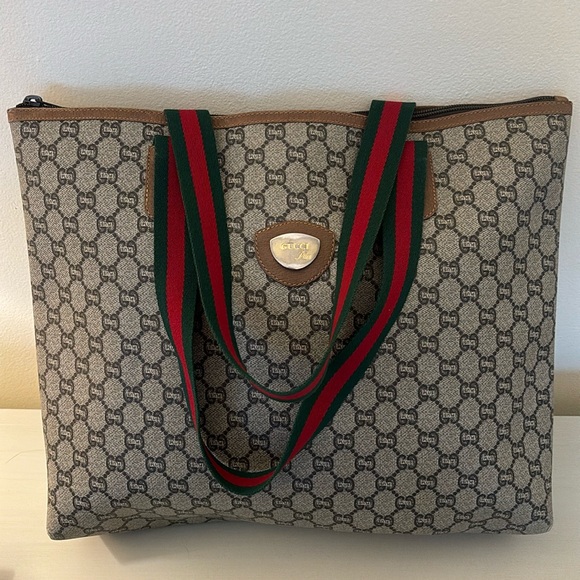 Gucci Handbags - GUCCI GG PLUS SHERRY LINE TOTE